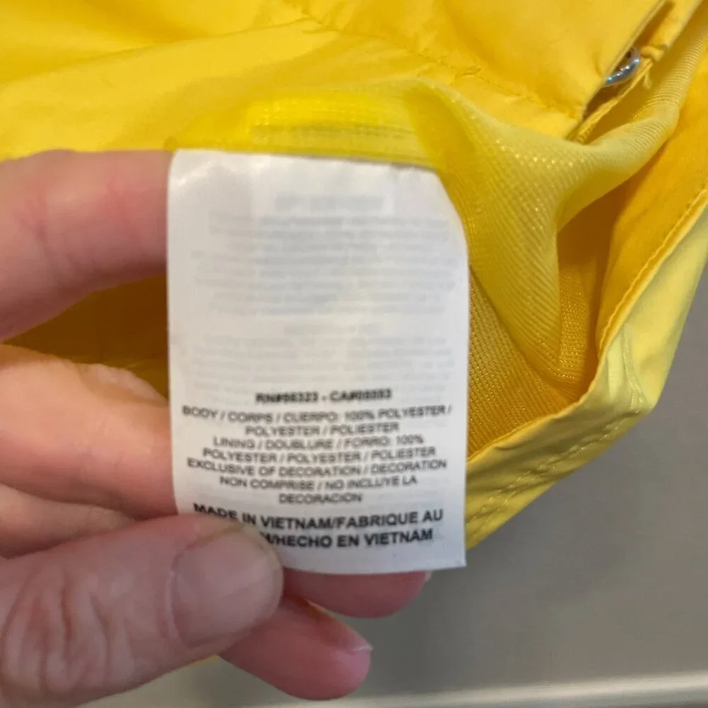 Nike Golf Storm-FIT Rain Jacket Medium Yellow - Picture 5 of 7